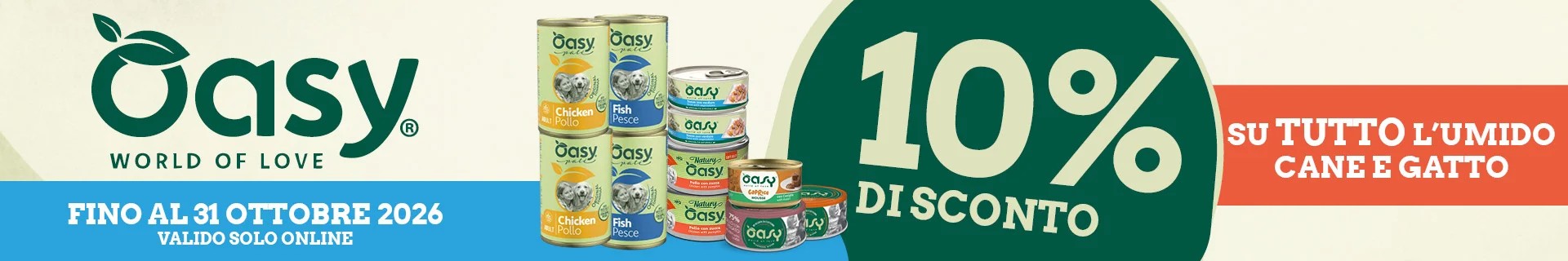 Promo Oasy - Settembre 2026