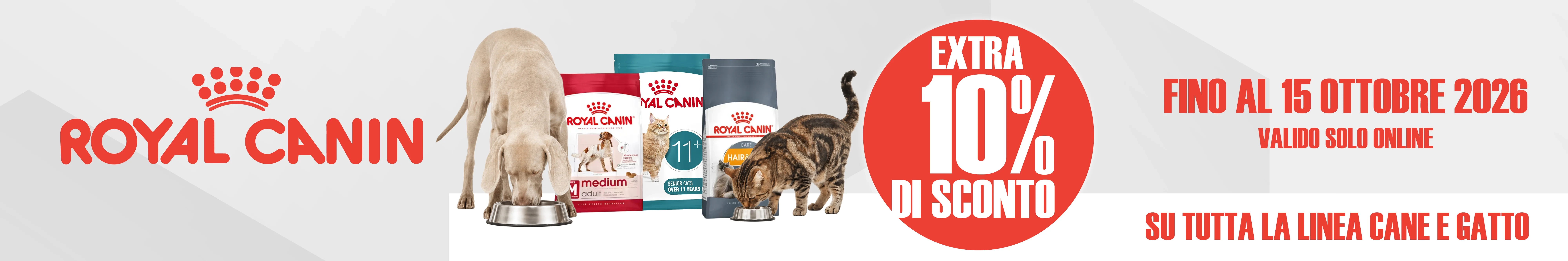 Promo Royal Canin - Ottobre 2026