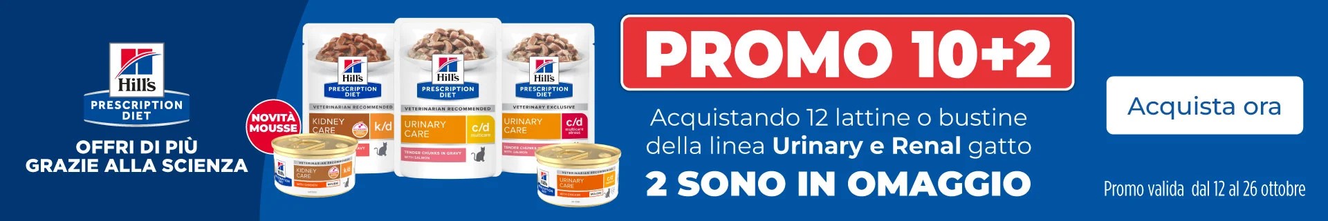Promo Hill's - Ottobre 2026 - Prescription Diet