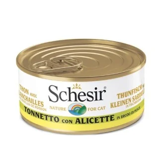 Schesir in brodo (tonno e alicette)