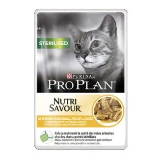 Purina Pro Plan Nutrisavour Sterilised (pollo in salsa)