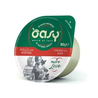 Oasy More Love Green Cup pollo con anatra