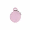 My Family Medaglietta Basic Cerchio Piccolo Rosa in Alluminio - 1
