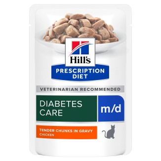 Hill's Prescription Diet m/d Feline al Pollo in Bustina