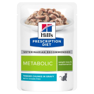 Hill's Prescription Diet Metabolic Feline al Pesce Oceanico in Bustina