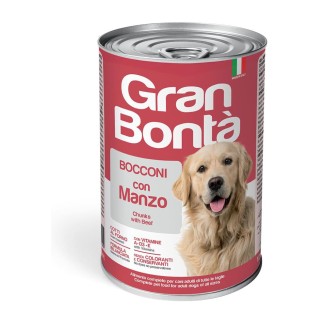 Monge Gran Bontà Dog Bocconi al Manzo in Lattina
