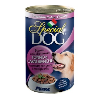 Monge Special Dog Bocconi al Tonno e Carni Bianche in Lattina