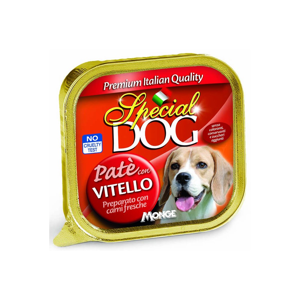 Monge Special Dog Paté con Vitello in Vaschetta