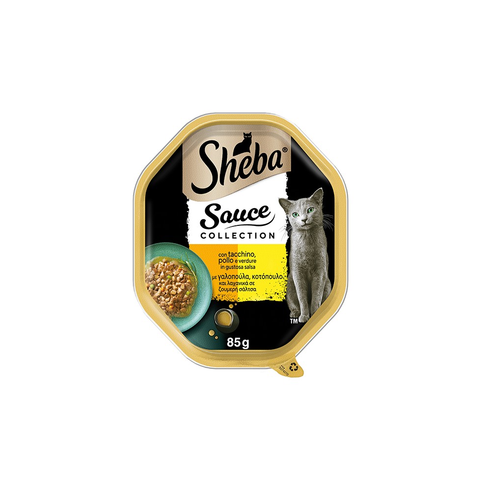 Sheba Creazioni al Tacchino e Pollo in Vaschetta