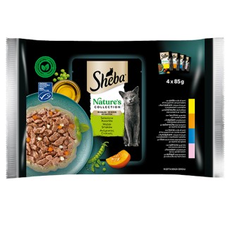 Sheba Nature's Collection in Salsa Selezione Assortita in Bustina Multipack