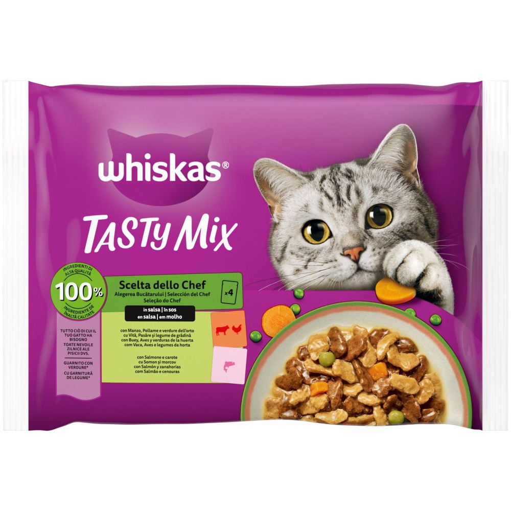 Whiskas Tasty Mix Scelta dello Chef in Bustina Multipack