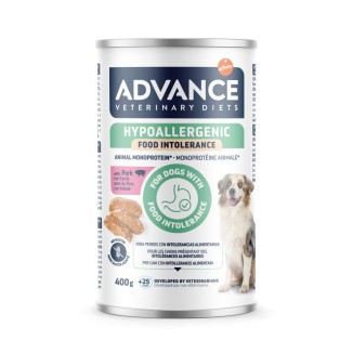 Advance Veterinary Diets Hypoallergenic Limited Ingredients Cane al Maiale in Lattina