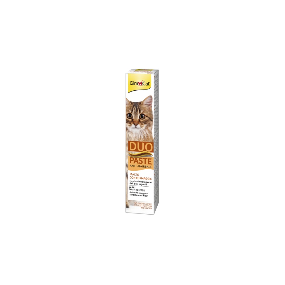 Gimborn GimCat Duo-Paste Anti-Hairball al Malto e Formaggio