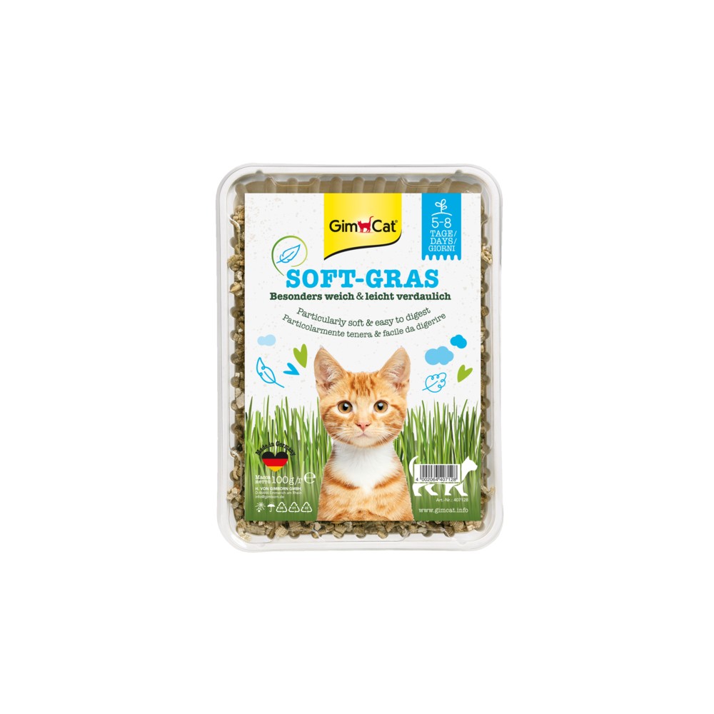 Gimborn GimCat Soft-Gras Erba per Gatti