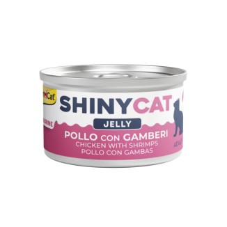 Gimborn GimCat ShinyCat Jelly al Pollo con Gamberi in Lattina