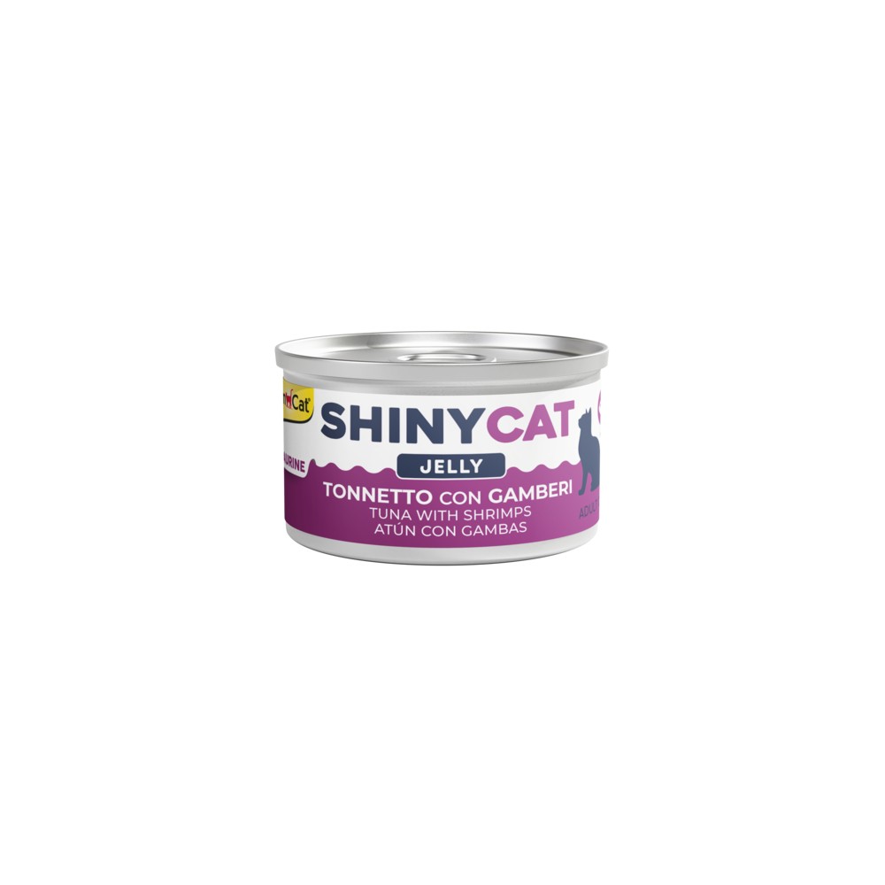 Gimborn GimCat ShinyCat Jelly al Tonnetto con Gamberi in Lattina