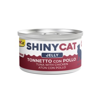 Gimborn GimCat ShinyCat Jelly al Tonnetto con Pollo in Lattina