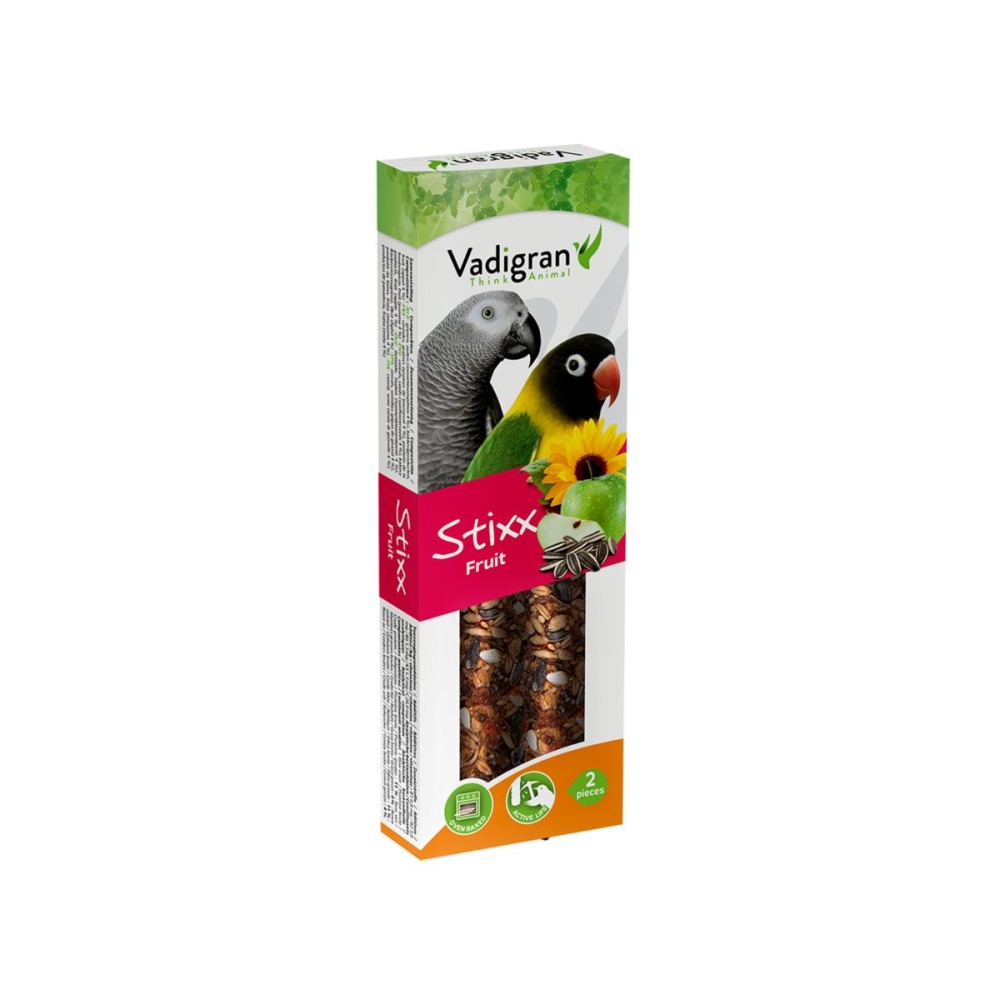 Vadigran Stixx Fruit per Parrocchetti e Pappagallini