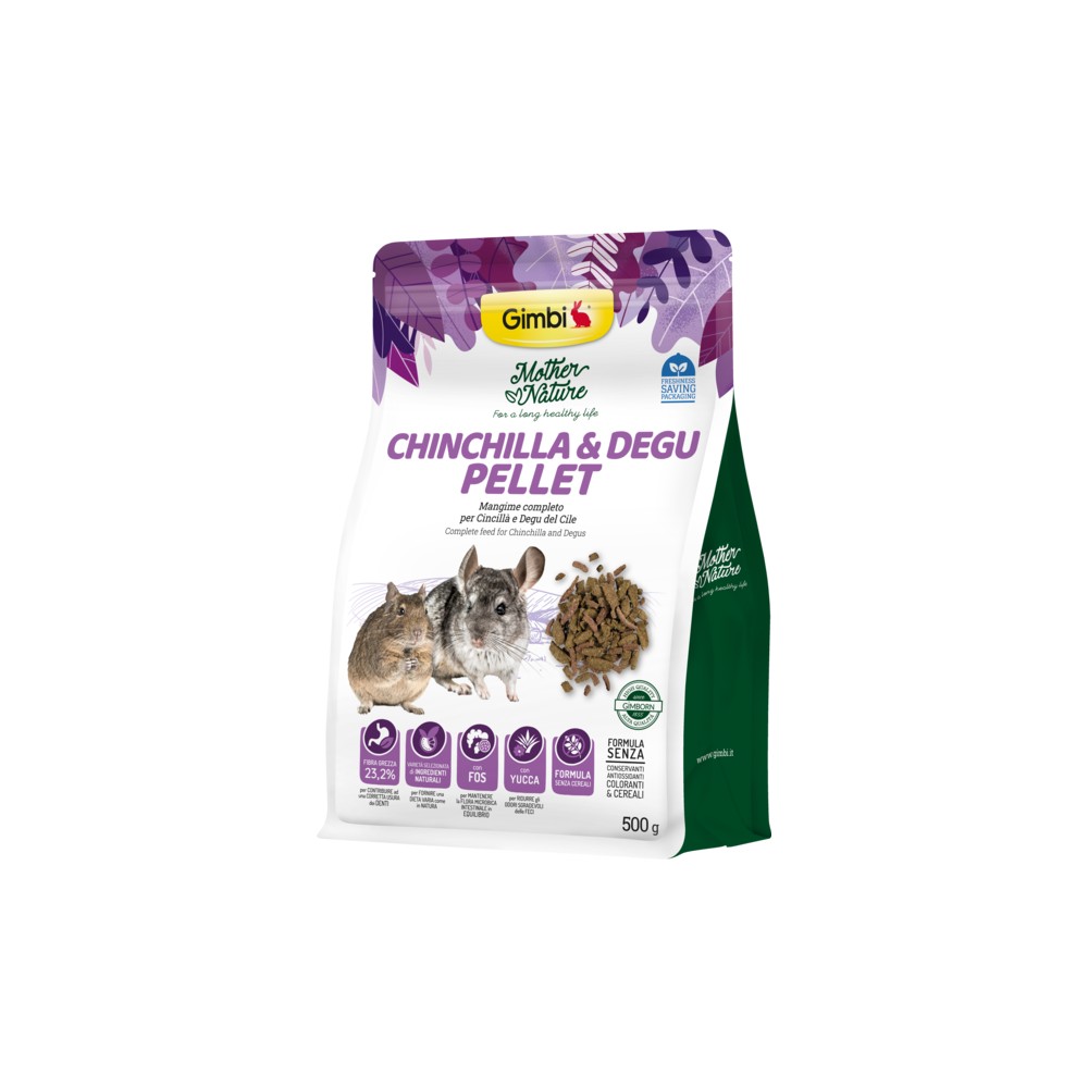 Gimborn Mother Nature Pellet per Cincillà e Degu