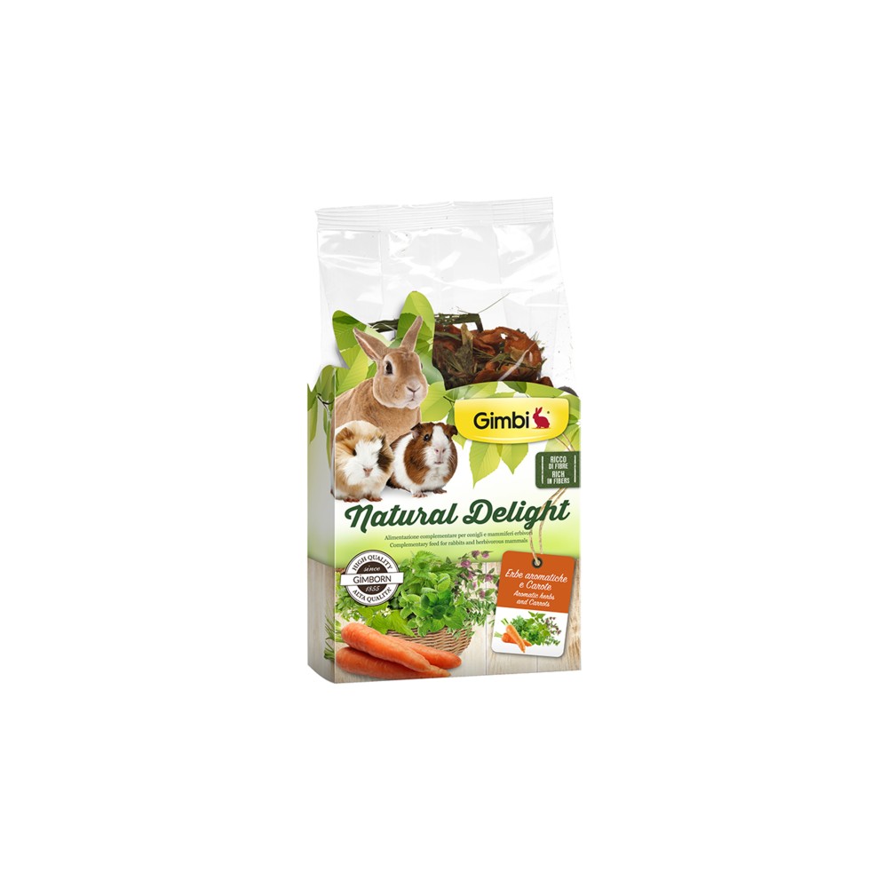 Gimborn Gimbi Natural Delight Erbe Aromatiche e Carote