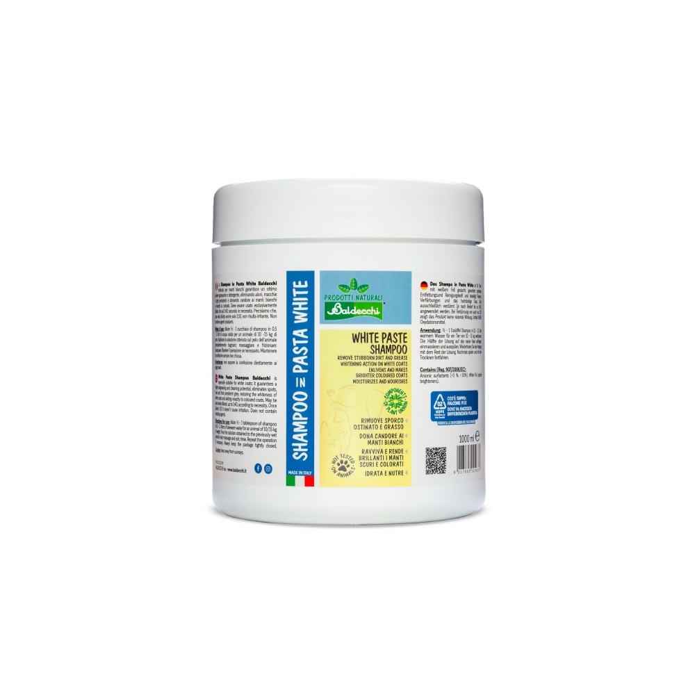 Baldecchi Linea Classica Shampoo in Pasta White