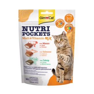 GimCat Nutri Pockets Malt-Vitamin Mix