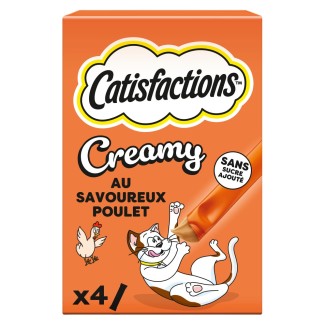 Catisfactions Creamy Snack per Gatti al Pollo