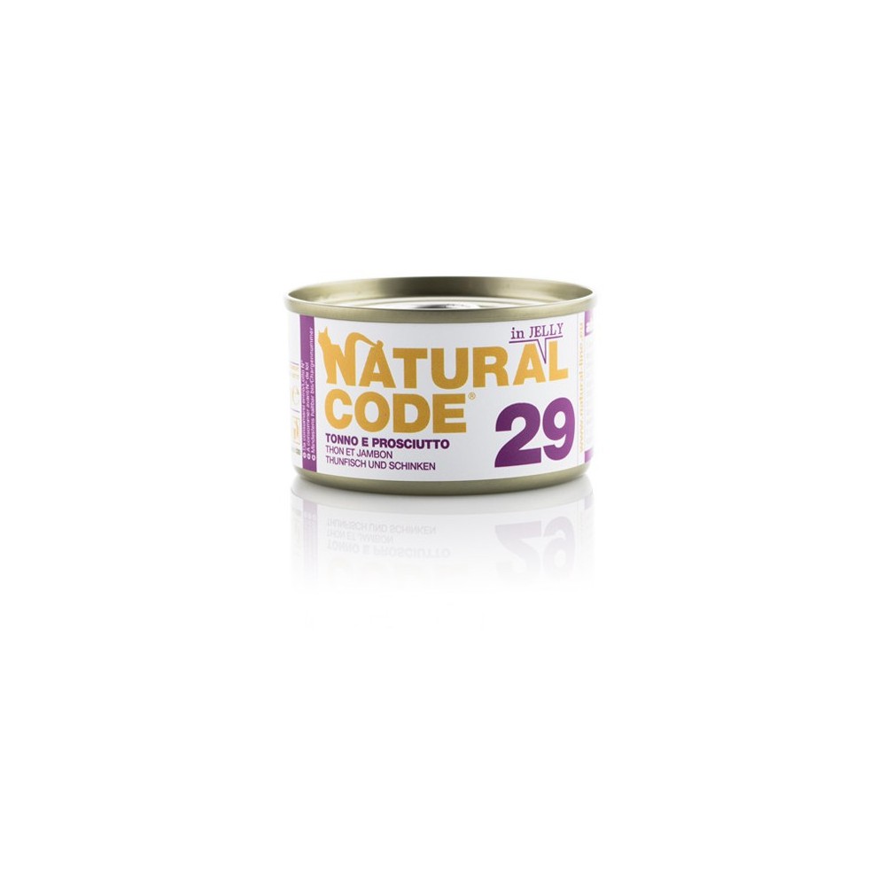 Natural Code 29 Jelly al Tonno e Prosciutto in Lattina