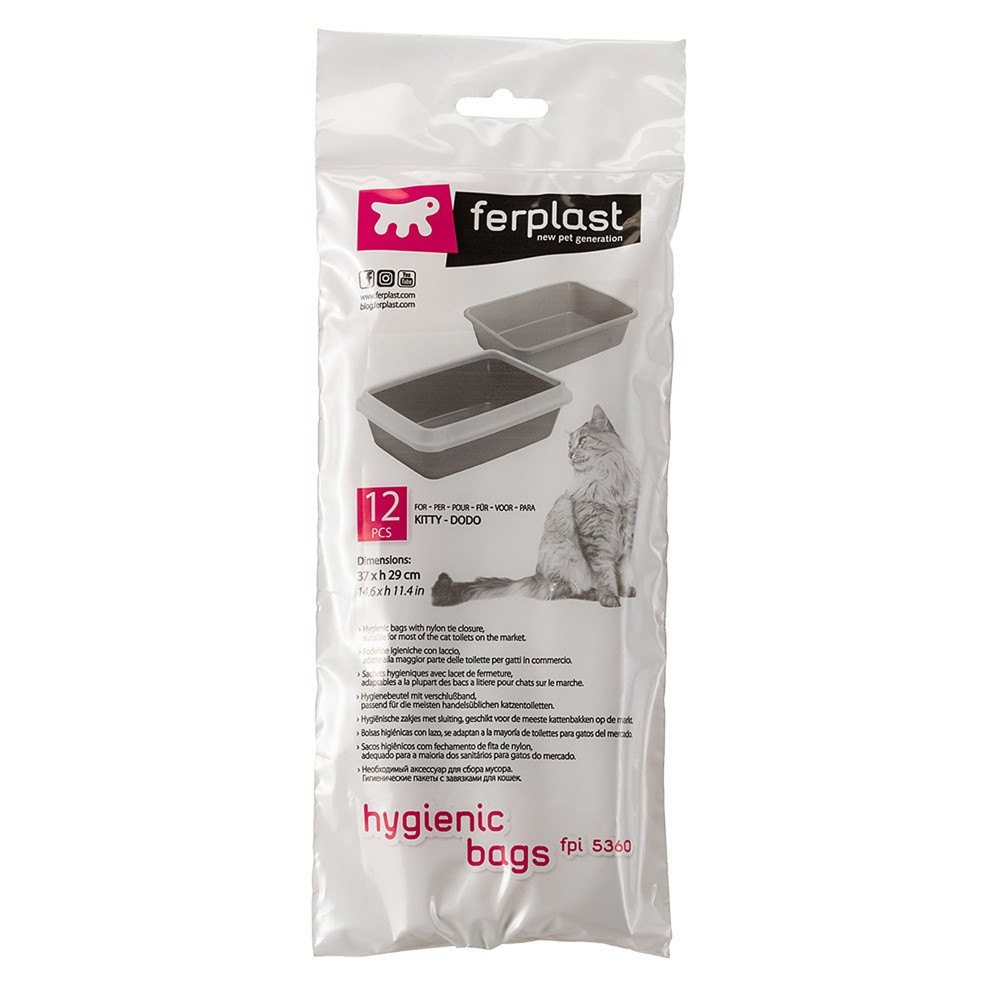 Ferplast Sacchetti Igienici per Toilette Gatto