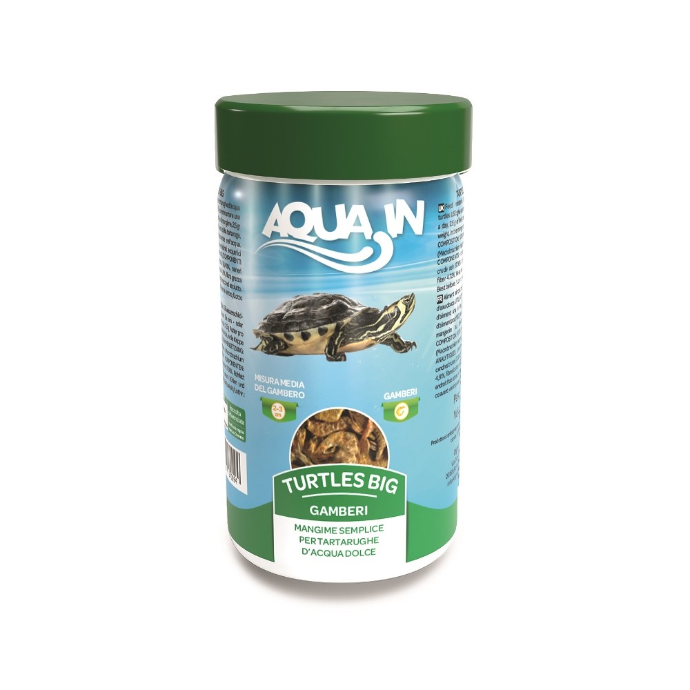 Aquapet Aquain Turtles Big Gamberi per Tartarughe