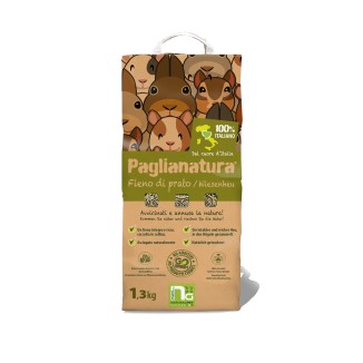 Paglianatura Fieno di Prato Stabile per Conigli e Roditori