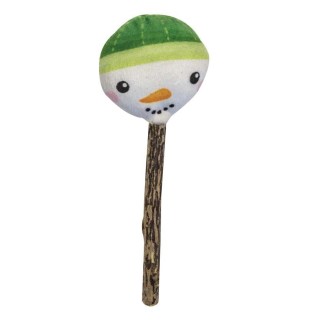 Croci XMas Bacchetta Silvervine Pupazzo di Neve Gioco per Gatti