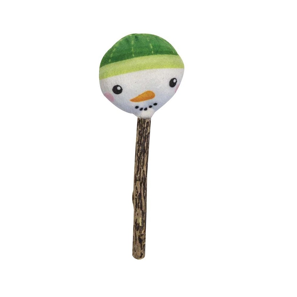 Croci XMas Bacchetta Silvervine Pupazzo di Neve Gioco per Gatti