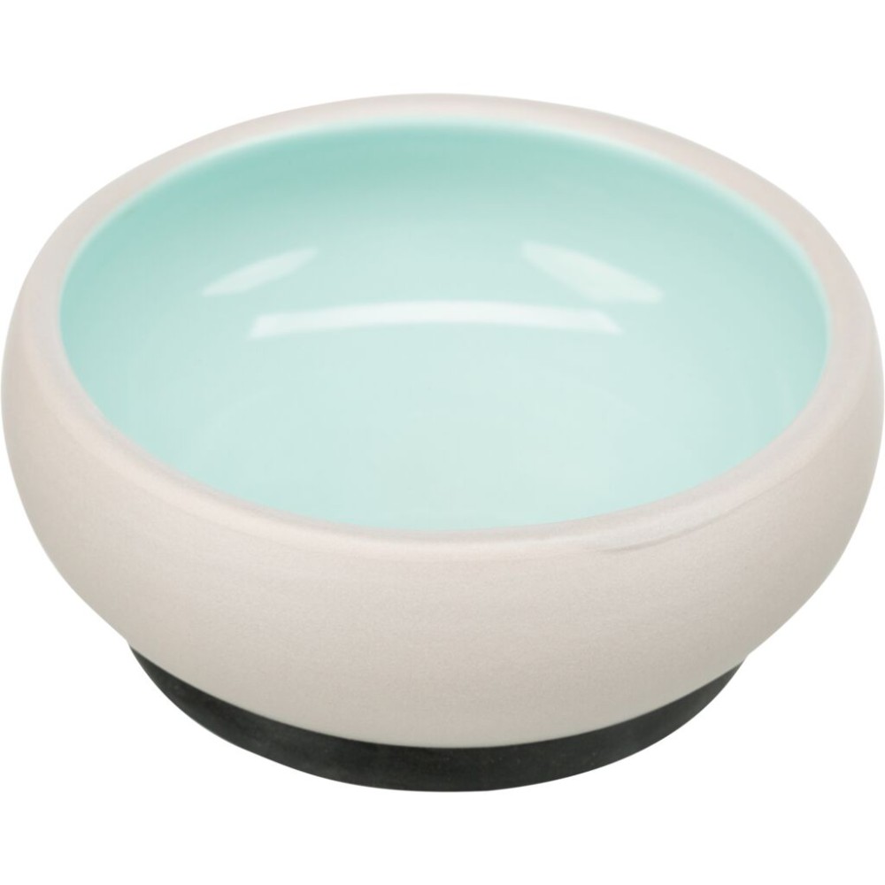 Trixie Ciotola in Ceramica con Anello in Gomma