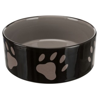 Trixie Ciotola in Ceramica Marrone/Grigio Tortora per Cani