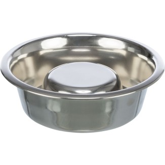 Trixie Slow Feeding Ciotola in Acciaio Inox per Cani