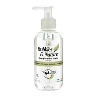 Ferribiella Bubbles & Nature Shampoo Manto Lungo all'Olio di Jojoba per Cani