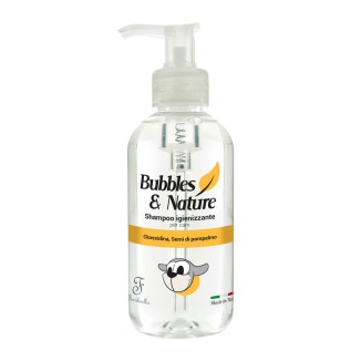 Ferribiella Bubbles & Nature Shampoo Igienizzante alla Clorexidina per Cani