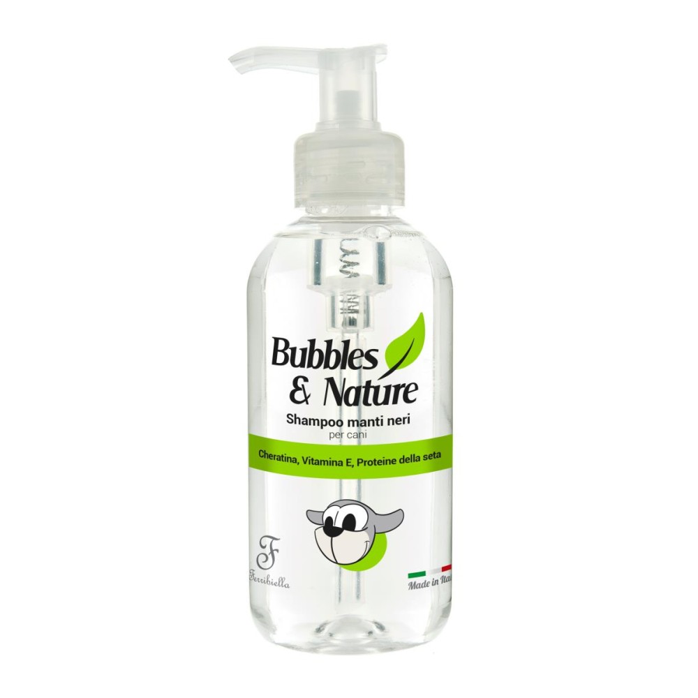 Ferribiella Bubbles & Nature Shampoo Manto Nero per Cani