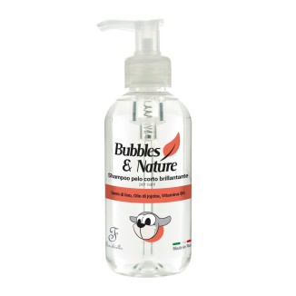 Ferribiella Bubbles & Nature Shampoo Pelo Corto Brillante per Cani