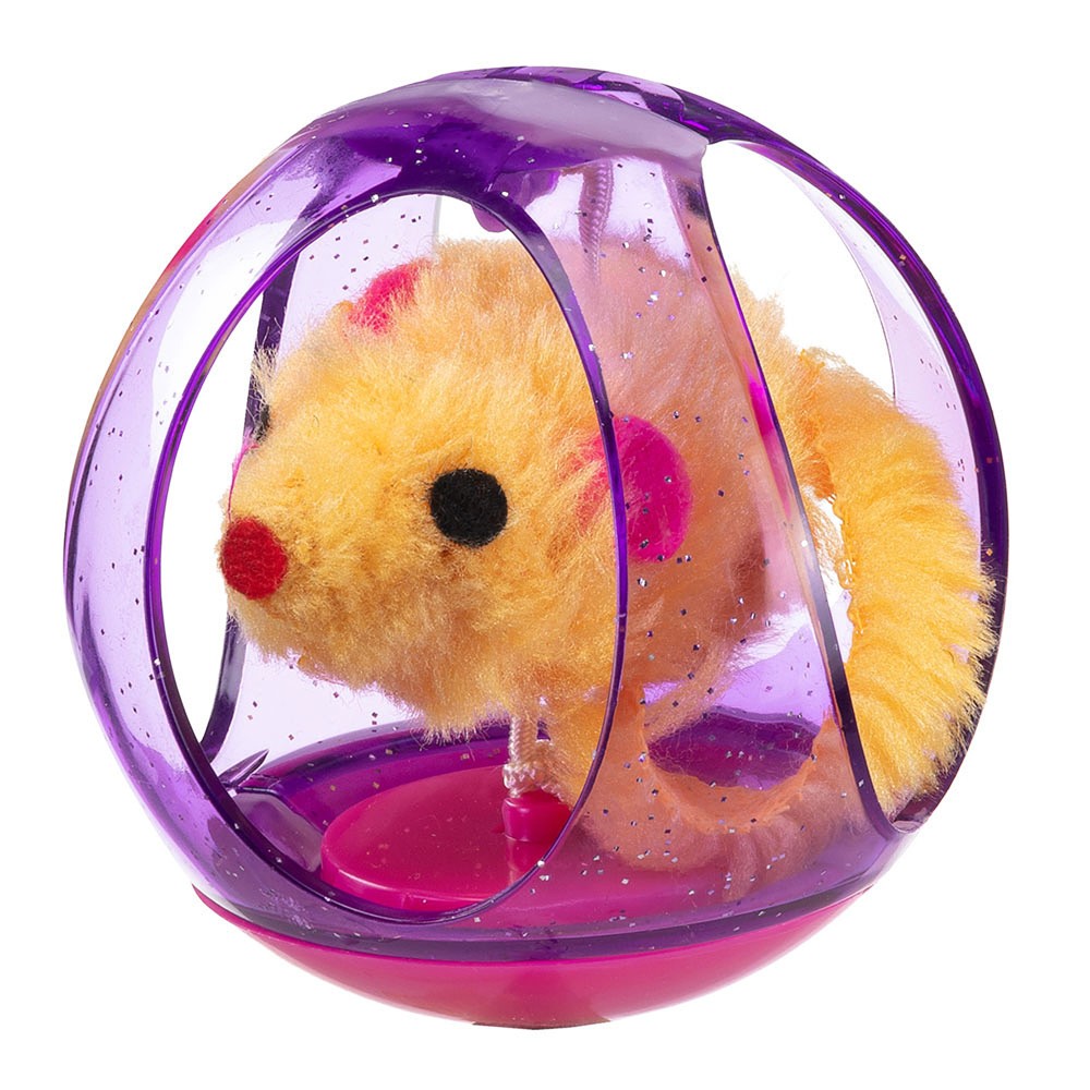 Ferplast Palla Forata con Peluche per Gatti