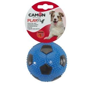 Camon Palla da Calcio in TPR con Squeaker per Cani
