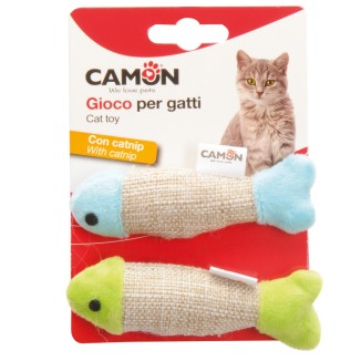 Camon Pesciolini Colorati con Catnip per Gatti