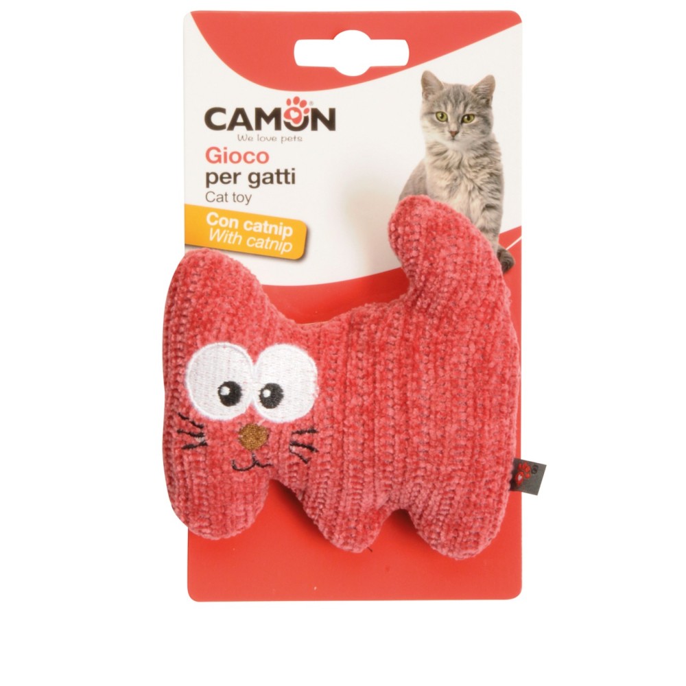 Camon Gattino Fantasia con Catnip 10 cm per Gatti