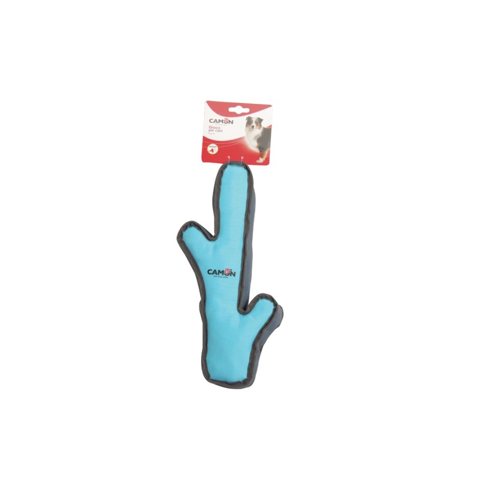 Camon Cactus Grande Bicolore con Squeaker per Cani