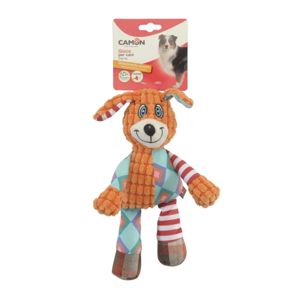 Camon Animaletti con Squeaker ed Effetto Frusciante per Cani