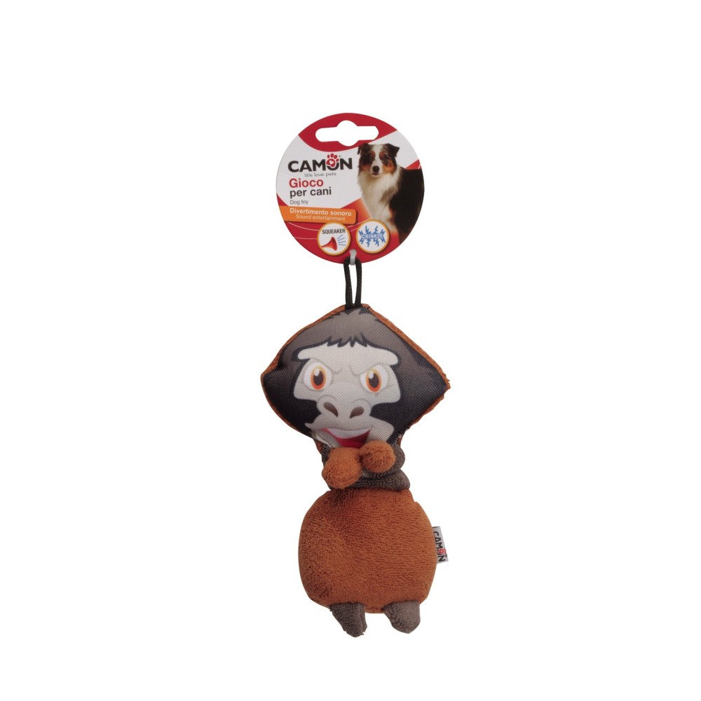 Camon Animaletti Stampati con Squeaker e Crinkle per Cani