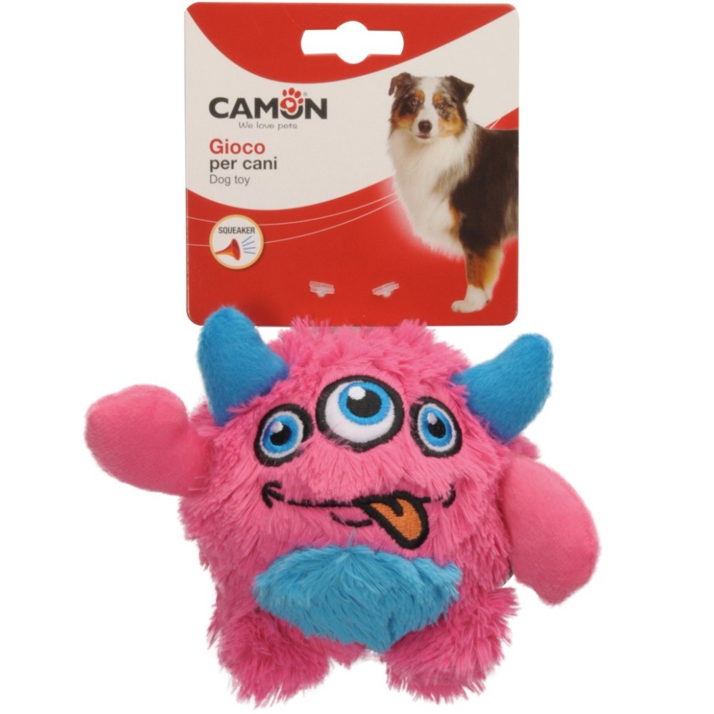 Camon Monster in Poliestere con Squeaker per Cani