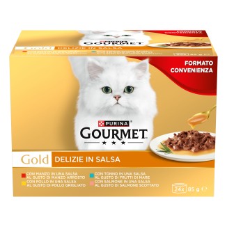 Purina Gourmet Gold Delizie in Salsa Multipack