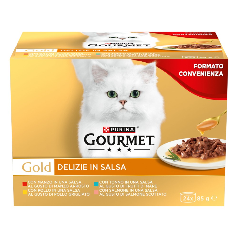 Purina Gourmet Gold Delizie in Salsa Multipack